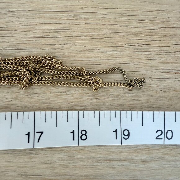 ✨ Vintage Multi-Strand Gold Tone Statement Necklace ✨ - Picture 8 of 10